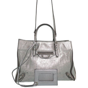 BALENCIAGA Paper Zip Around Bag